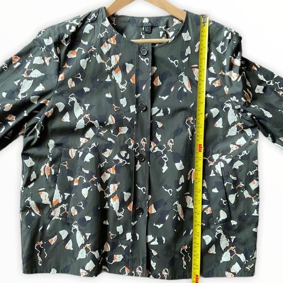 COS Button Front Jacket With Side Pockets Size 10. - Picture 8 of 10